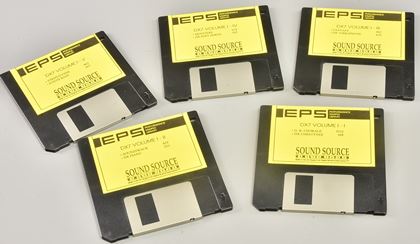 Ensoniq-EPS: Sound Source DX7 Vol 1 5 disks